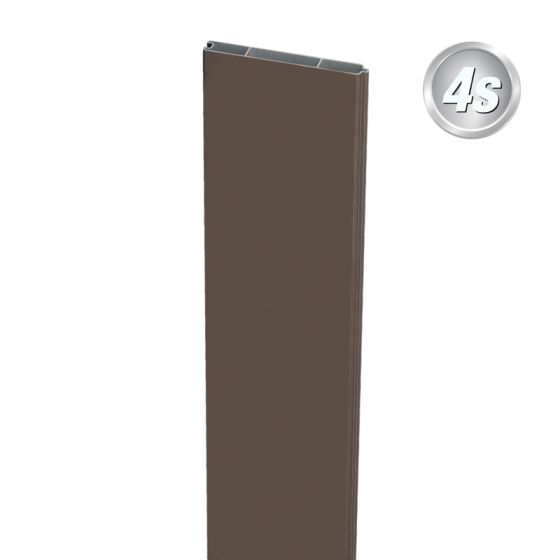 Profil utor-pero 20 mm - barva: čokoladno rjava, dolžina: 300 cm: 