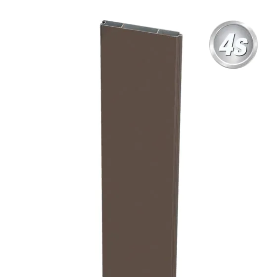 Profil utor-pero 20 mm - barva: čokoladno rjava, dolžina: 300 cm: 