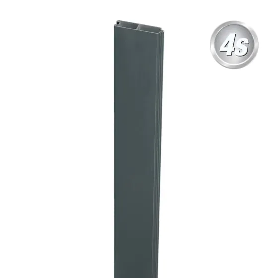 Profil utor-pero 20 mm - barva: antracit, dolžina: 300 cm: 