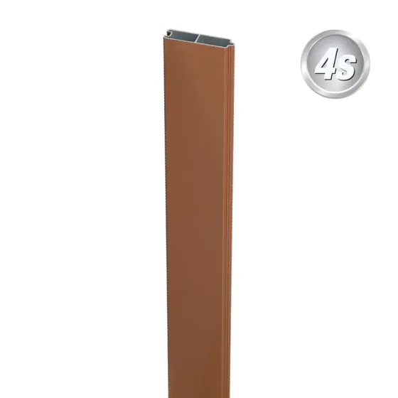 Profil utor-pero 20 mm - barva: rjava, dolžina: 300 cm: 