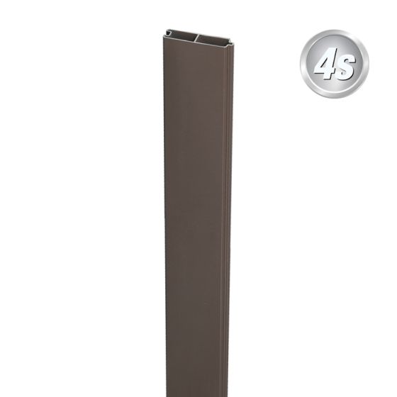 Profil utor-pero 20 mm - barva: čokoladno rjava, dolžina: 250 cm: 