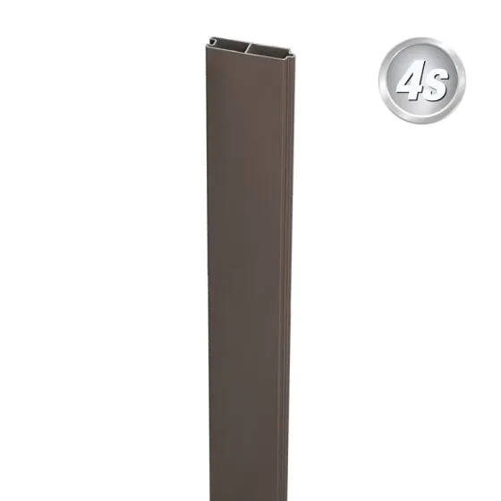 Profil utor-pero 20 mm - barva: čokoladno rjava, dolžina: 300 cm: 