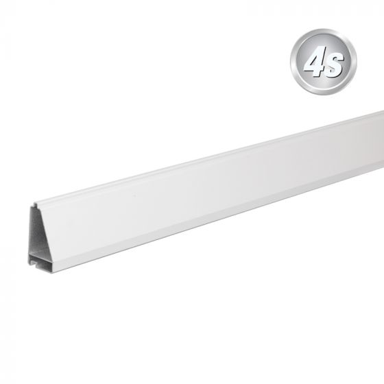 Alu lamelni profil 44 x 80 mm - barva: siva, dolžina: 250 cm: 