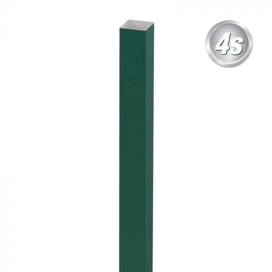 Alu palice 20 x 20 mm - barva: zelena, dolžina: 100 cm
