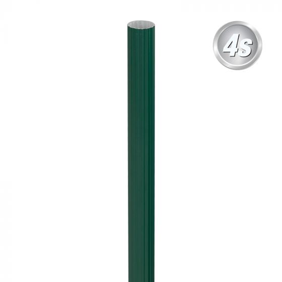 Alu palisade ø 30 mm - barva: zelena, dolžina: 150 cm