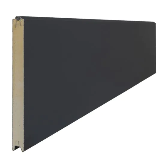 Sendvič panel  Protect - Barva: antracit, Izvedba: obojestransko gladka, Dolžina: 250 cm, Višina: 48 cm, Debelina profila: 3,9 cm