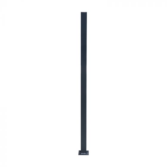 Steber z privarjeno talne plošče 80 x 60 mm - dolžina: 200 cm, izvedba: cinkano & antracit
prevlečeno