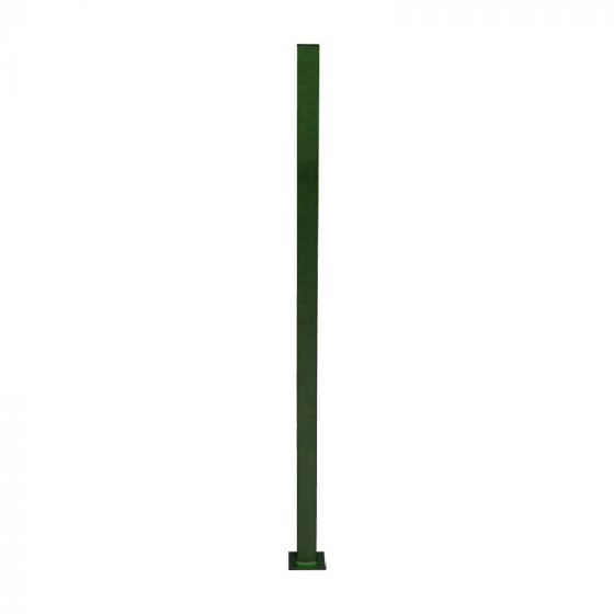 Steber z privarjeno talne plošče 80 x 60 mm - dolžina: 200 cm, izvedba: cinkano & zeleno
prevlečeno