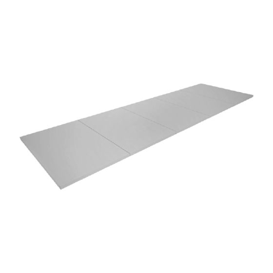 Metalni pod težko tovorno regale Mod. Max za 1 raven - 2500 mm