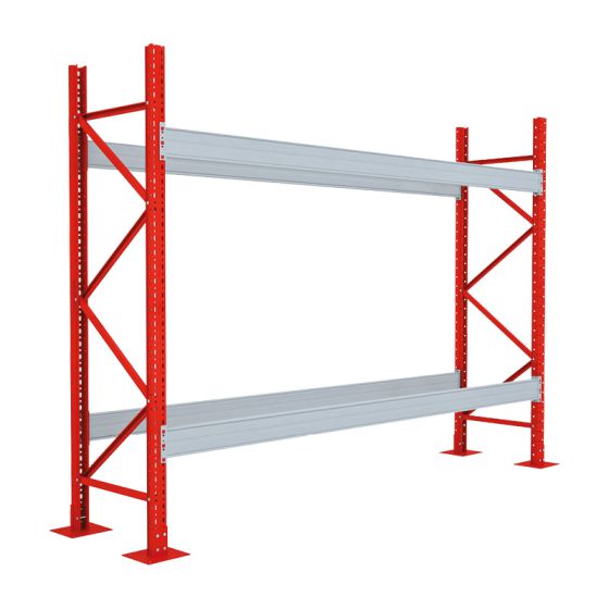 Paletno regal Mod. Max Heavy - Višina: 2700 mm, Širina: 3600 mm, Globina: 800 mm
