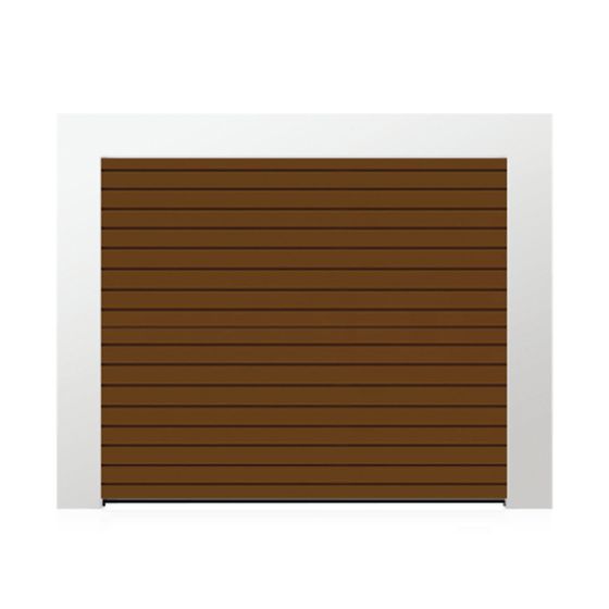 Rolo z el Pogon - mere: 2500 x 2500 mm (Š x V), barva: rjava RAL 8014