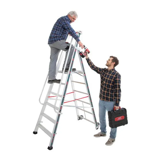 Euro-Profi Alu lestev s podestom Mod. S326