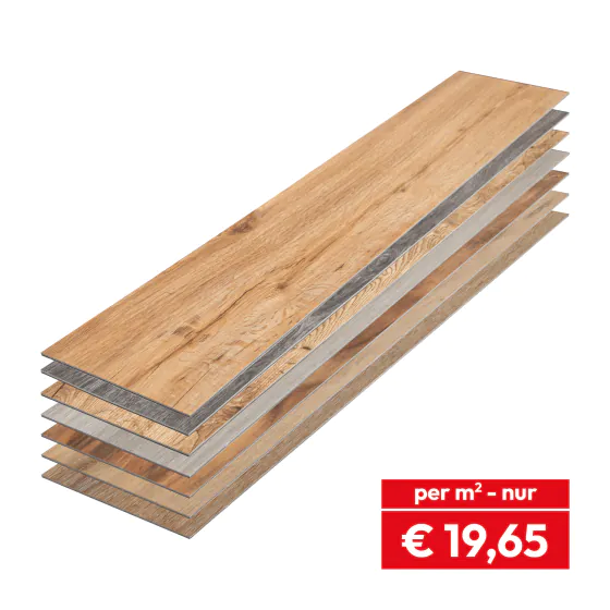 Obloge iz vinila Loose Lay 1220 x 228 x 5 mm (LxBxH)