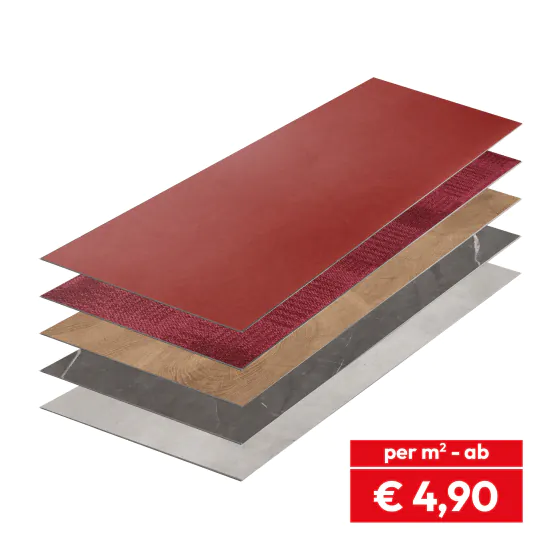 Obloge iz vinila Loose Lay 914 x 457 x 5 mm (LxBxH)