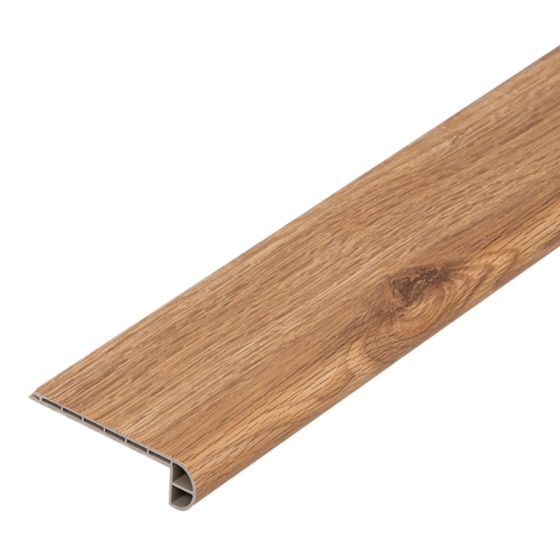Stopnišna podloga za klik vinil, 2400 x 115 x 25 mm - Model: MOZART hrast dekor