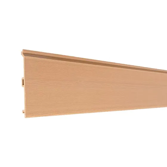 fasadni profili iz WPC - Mode - Barva: svetlo rjava, Dolžina: 200 cm, Višina: 20 cm, Debelina: 2 cm