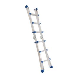 Alu-teleskopska lestev Mod. 3042 - Število stopnic: 4 x 3