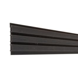 fasadni profili iz WPC - Stil - Barva: antracit, Dolžina: 200 cm, Višina: 15 cm, Debelina: 2 cm