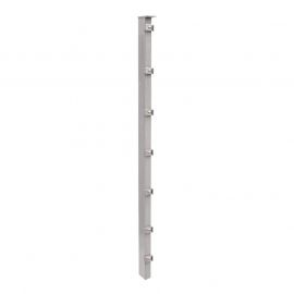 Ograjni steber model P - cinkano ali barvano: cinkano, za višino ograje v cm: 123, dolžina v cm: 170, pritrdilne točke: 7