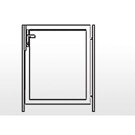 Okvir za enokrilna vrata, aluminij