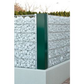 Vogalna povezava za gabionsko steno Easy - Višina: 103 cm,  Barva: barvano zeleno
