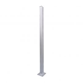 Steber z privarjeno talne plošče 80 x 60 mm - dolžina: 200 cm, izvedba: vroče cinkano