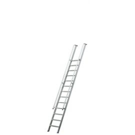 Prislonska lestev Mod. 222 - št. stopnic: 13, višina pribl. m: 3,63, Navpična višina ygornja stopnive v m: 3,64, teža kg: 19