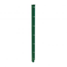 Ograjni steber David A - cinkano ali barvano: barvano zeleno, za višino ograje v cm: 143, dolžina v cm: 200, pritrdilne točke: 8