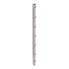 Ograjni steber model P - cinkano ali barvano: cinkano, za višino ograje v cm: 63, dolžina v cm: 110, pritrdilne točke: 4