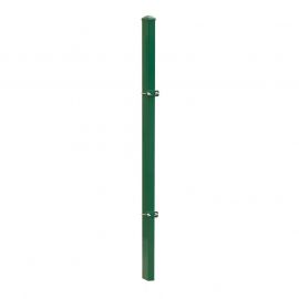 Ograjni steber model U - cinkano ali barvano: barvano zeleno, za višino ograje v cm: 103, dolžina v cm: 150, pritrdilne točke: 2