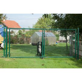 Ograjna vrata Dingo 2-krilna - Dimenzije (višina x širina): 100 x 300 cm, izvedba: cinkano