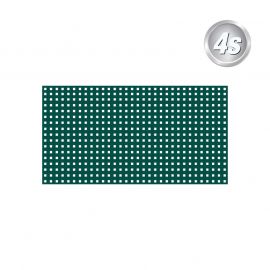 Alu naluknjana pločevina 20 x 20 mm - Komplet Belfast, barva: zelen, širina x višina cm: 200 x 85