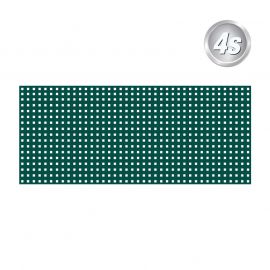 Alu naluknjana pločevina 20 x 20 mm - Komplet Belfast, barva: zelena, širina x višina cm: 250 x 85
