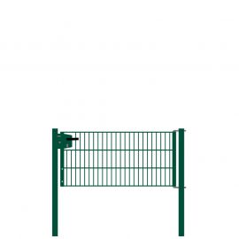 Vrata-žična rešetka David 1 - krilna, 137 cm široka - višina v cm: 63, širina v cm: 137, cinkano ali barvano: barvano zeleno