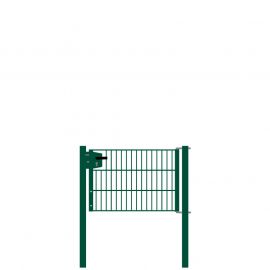 Vrata-žična rešetka David 1 - krilna, 97 cm široka - cinkano ali barvano: barvano zeleno, višina v cm: 63, širina v cm: 97, Teža v kg: 14,6