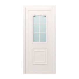 Hišna vrata iz umetne mase model Classic 2 – 1000 x 2100 mm (š x v) Odpiranje: znotraj levo – levo po DIN-u