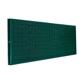 Protihrupna Nature - Dolžina: 251 cm, Višina: 100 cm, Debelina: 11 cm, Barva mreže: zelena