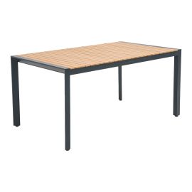 Mize Atlanta iz aluminija - barva aluminija: antrazit, dolžina: 1480 mm, širina: 900 mm, višina: 720 mm