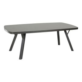 Miza Detroit iz aluminija - barva aluminija: antrazit,  dolžina: 2000 mm, širina: 1000 mm, višina: 720 mm
