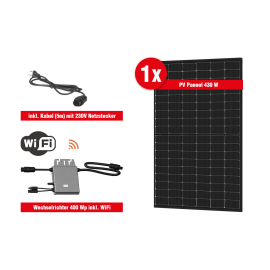 Balkonska elektrarna Power Plus Max - 400 Wp
