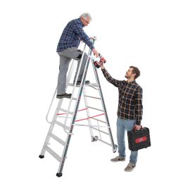 Euro-Profi Alu lestev s podestom Mod. S326