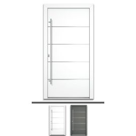 Vhodna vrata Alu Pro - Saturn - 1100 x 2100 mm (š x v) 