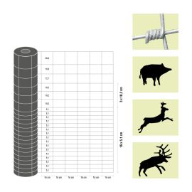 Taurus – gozdarstvo, lahka izvedba - Višina: 160 cm,  Število vodoravnih žic: 23,  Teža: 49 kg