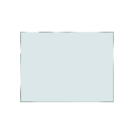 Vezano varnostno steklo, mat belo - mere v mm: 1000 x 750,  m²: 0,75,  Debelina stekla: 8,76 mm