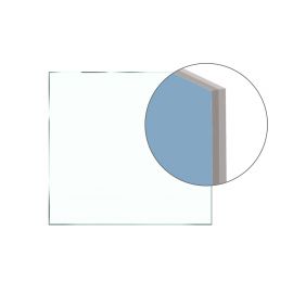 Vezano varnostno steklo 2 x 10 mm - Izvedba: prozorno,  Vrsta stekla: ESG,  Napotek: cena za m²