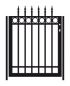 Enokrilna vrata za kovinsko ograjo Denver - višina: 125 cm