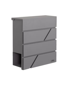 Poštni nabiralnik Mod 10GR - Barva: siva aluminij