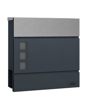 Poštni nabiralnik Mod 37A - Barva: antracit