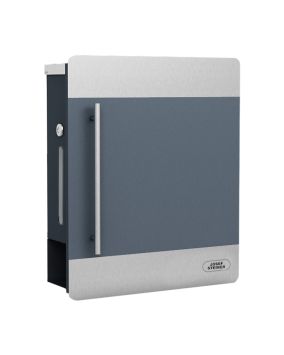 Poštni nabiralnik Mod 43A - Barva: siva aluminij