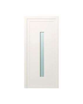 Hišna vrata iz umetne mase model Modern 1 – 1000 x 2100 mm (š x v) Odpiranje: znotraj desno – desno po DIN-u